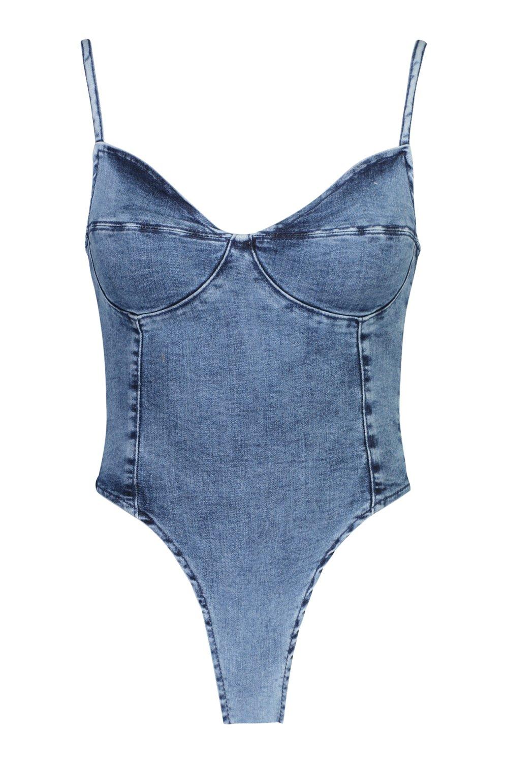 Blue jean sale bodysuit